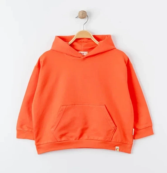 uğurböceğiçocuk Tiffany Oversize Eşofman Theme Çocuk Kapşonlu Sweatshirt 27097 - 5