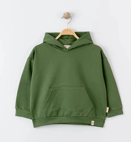 uğurböceğiçocuk Tiffany Oversize Eşofman Theme Çocuk Kapşonlu Sweatshirt 27097 - 10