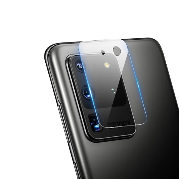 Samsung Galaxy S20 Ultra Nano Kamera Lens Koruma Camı - 5
