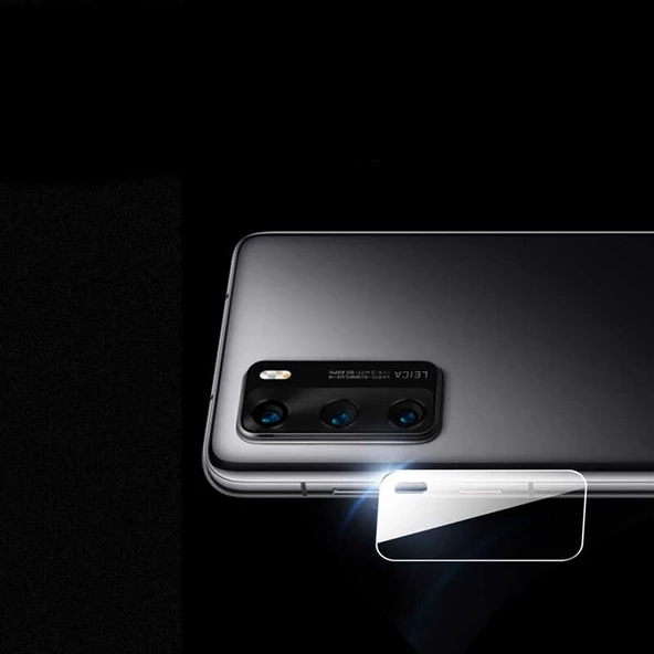 Huawei P40 Nano Kamera Lens Koruma Camı - 6