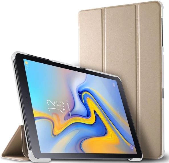 Huawei MediaPad T3 10 Kılıf PU Deri Smart Standlı Case - 11