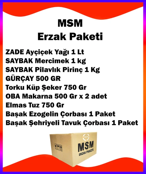 Ramazan Paketi Erzak Gıda Kolisi Paketi No 30 - 2