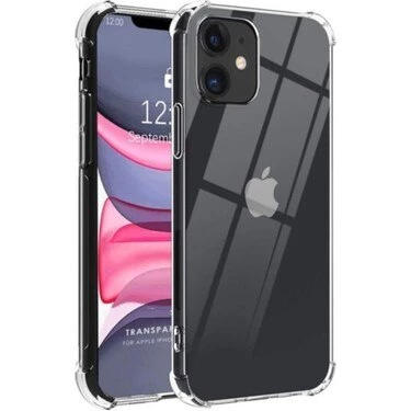 Apple iPhone 12 Mini Kılıf Şeffaf Nitro Anti Shock Kapak