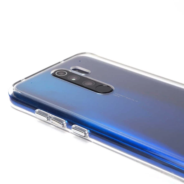 Xiaomi Redmi Note 8 Pro Kılıf Şeffaf Sararmaz Gard Silikon - 6
