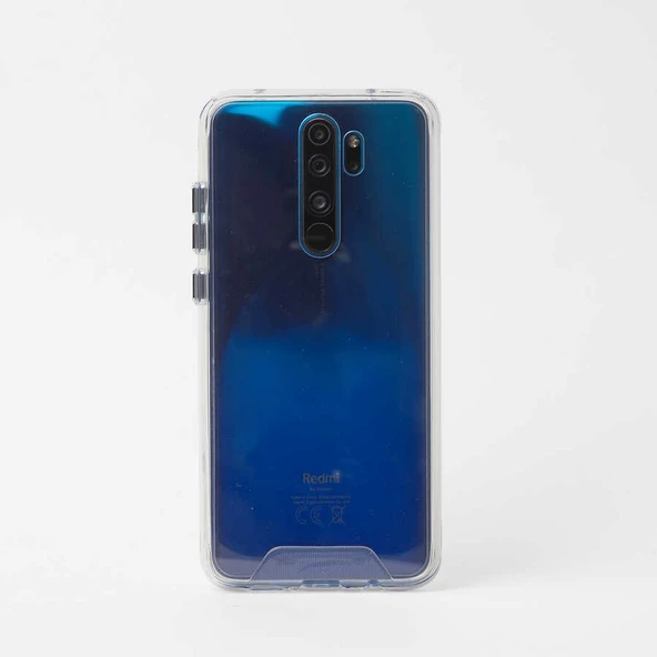 Xiaomi Redmi Note 8 Pro Kılıf Şeffaf Sararmaz Gard Silikon