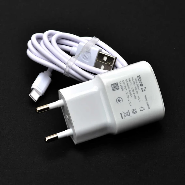 Metro Serisi ZR-TC01 Type-C 2 in 1 Şarj Seti - 3