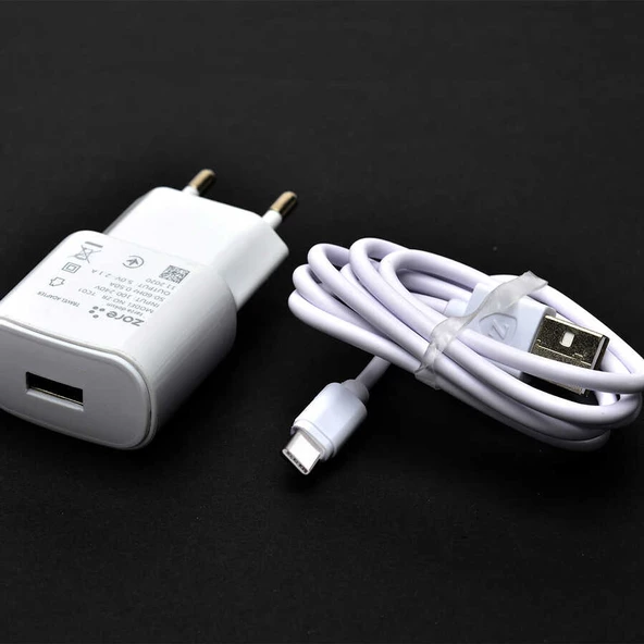 Metro Serisi ZR-TC01 Type-C 2 in 1 Şarj Seti - 2