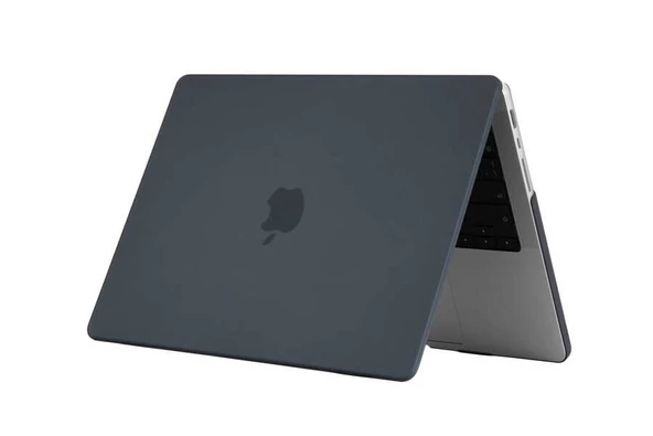 Apple Macbook Pro 14.2inç A2442 2021 Kılıf Mat Ön Arka Kapak - 6