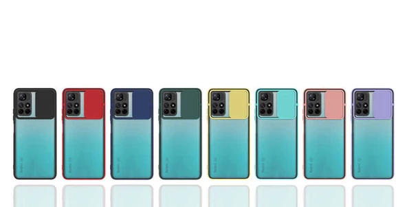 Xiaomi Poco M4 Pro 5G Kılıf Kamera Kapatmalı Lensi Case - 3