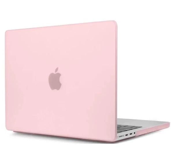 Apple Macbook Pro 14.2inç A2442 2021 Kılıf Mat Ön Arka Kapak - 4