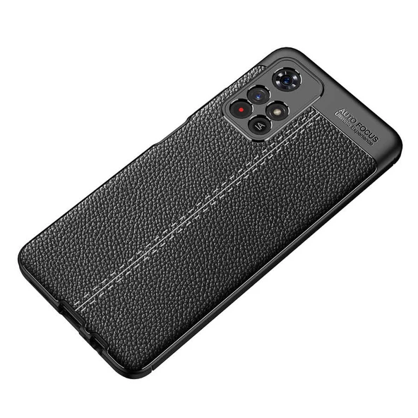 Xiaomi Poco M4 Pro 5G Kılıf Deri Tarzı Niss Silikon Case Kapak - 2