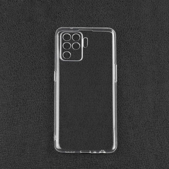 Oppo Reno 5 Lite Kılıf Kamera Korumalı Şeffaf Kapak - 6