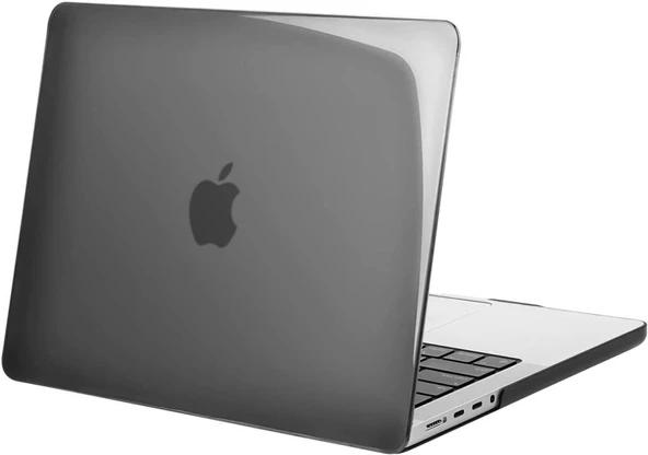 Apple Macbook Pro 14.2inç A2442 2021 Kılıf Mat Ön Arka Kapak - 3