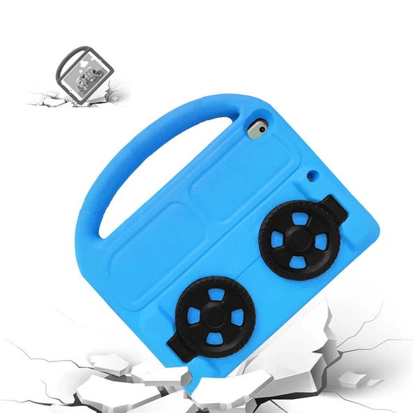 Apple iPad Air 3 / Pro 10.5 Kılıf Standlı Araba Case A2152 A2123 A2153 A2154 A1701 A1709 A1852 - 9