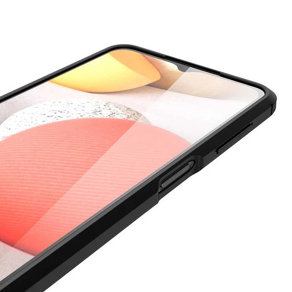 Samsung Galaxy A13 4G Kılıf Deri Tarzı Niss Silikon Case Kapak - 3