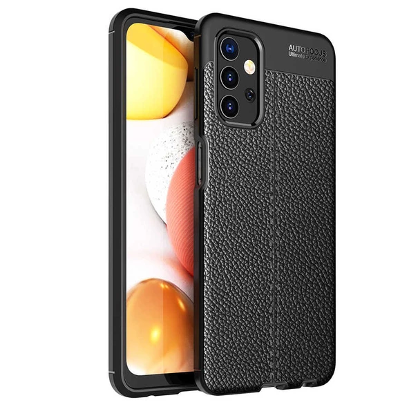 Samsung Galaxy A13 4G Kılıf Deri Tarzı Niss Silikon Case Kapak - 12