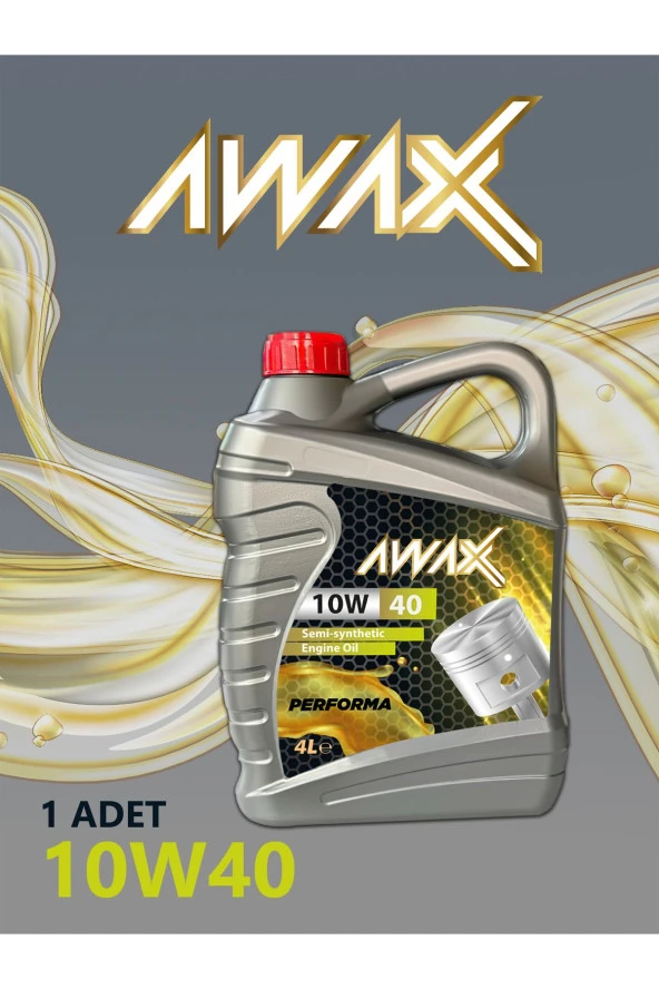 Awax 10w/40 - 4 Litre Motor Yağı