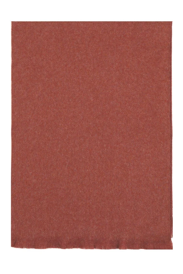 Esgue Viskon Kiremit Melanjlı Düz Atkı - 3