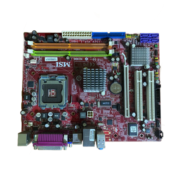 MSI G31M3 v2 MS-7529 v1.1 LGA775 Intel G31 DDR2 SATA2 Mikro ATX Anakart Yenilenmiş Ürün