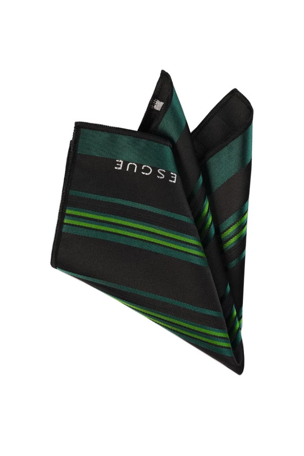 Esgue Yeşil Desenli Mendil ürün görseli