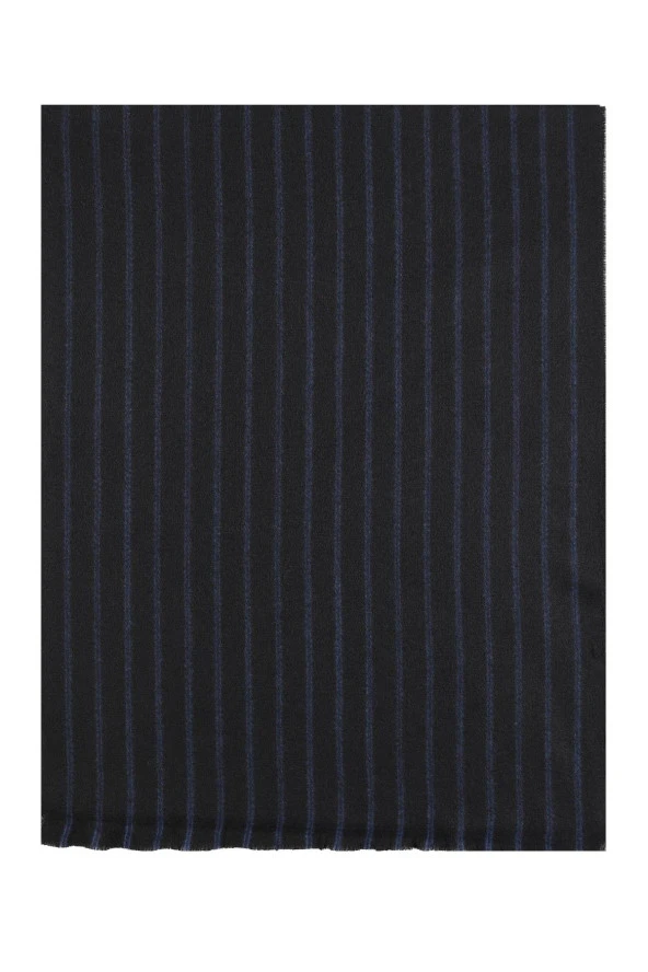 Esgue Siyah Çizgili Atkı & Kaşkol - 2