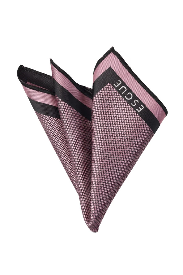 Esgue Pudra Pembe Renk Yaka Mendili ürün görseli