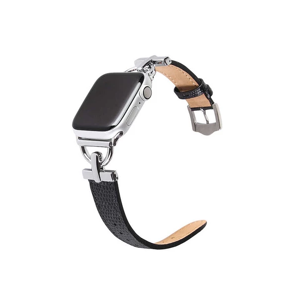 Apple Watch 44mm Kordon Metal Deri Kordon