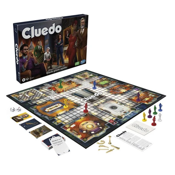 Cluedo Yalanın Peşinde Kutu Oyunu F6420 ürün görseli