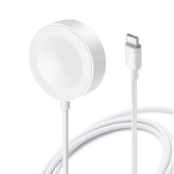 Apple Watch Akıllı Saat Wireless Type-C Şarj Kablosu 1m - 2