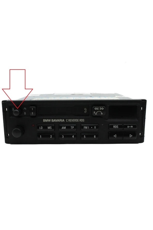 BMW 7 Serisi E38 Reverse Rds Radyo Düğmesi Uzun Tip 1995-2001 - 2