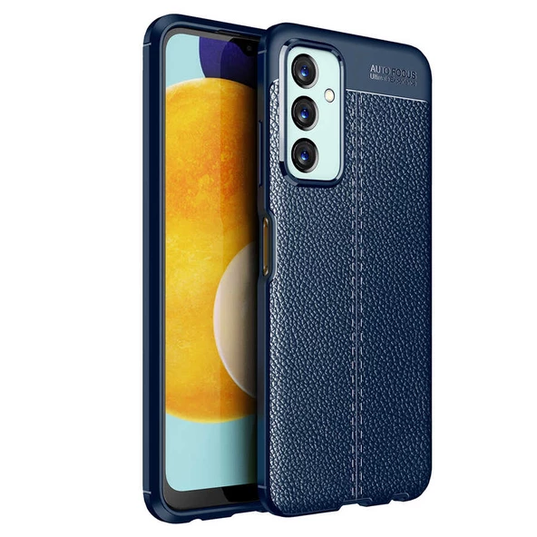 Samsung Galaxy M23 Kılıf Deri Tarzı Niss Silikon Case Kapak