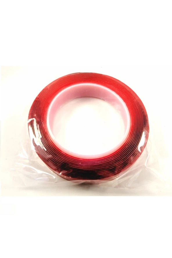 Ekstra Güçlü Şeffaf Çift Taraflı Akrilik Bant 20mm-5m - 2