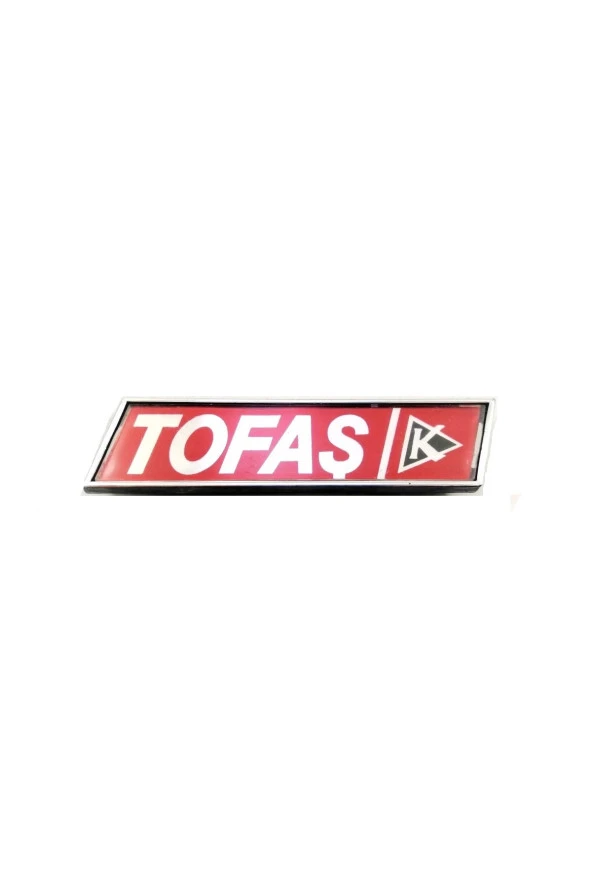 TOFAŞ Doğan Şahin Kartal 131 Panjur Arması Kırmızı Eski Model