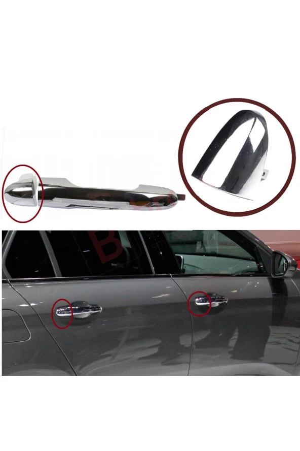 FIAT Egea Kapı Kolu Şifre Kapağı 2015+ 1 Adet 735635865 - 3