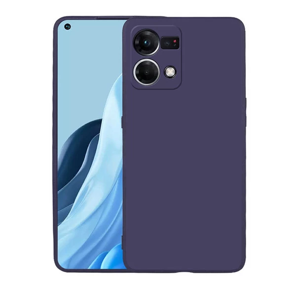 Oppo Reno 7 4G Kılıf Soft Mat Premier Case Kapak