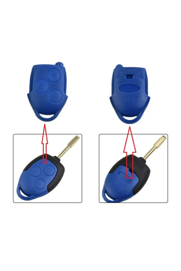 Transit Connect Uzaktan Kumanda Kabı 2006-2014 - 3