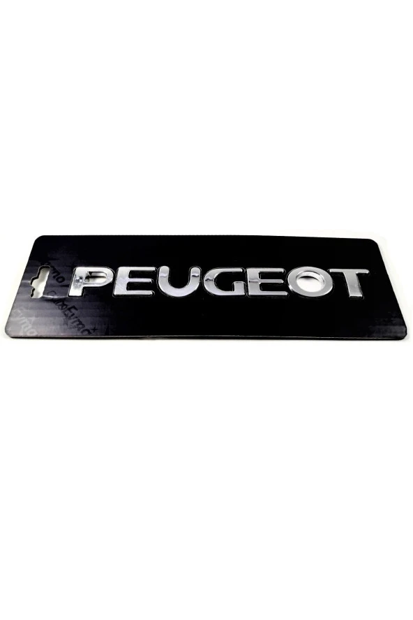 PEUGEOT 207 Bagaj Yazısı 137mm-15mm 8665.PW