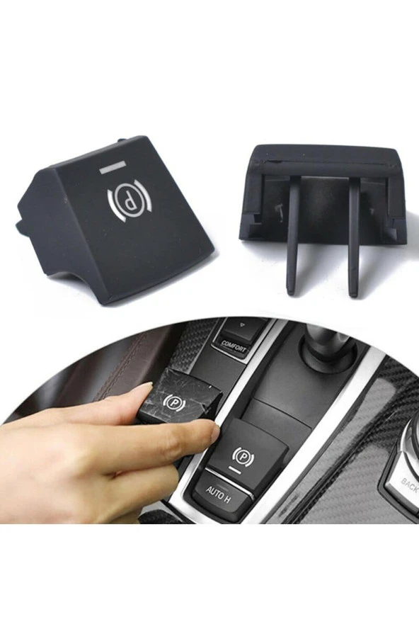 BMW 5 6 7 F Serisi X3 X4 El Fren Düğme Kapağı 2009-2014 - 3