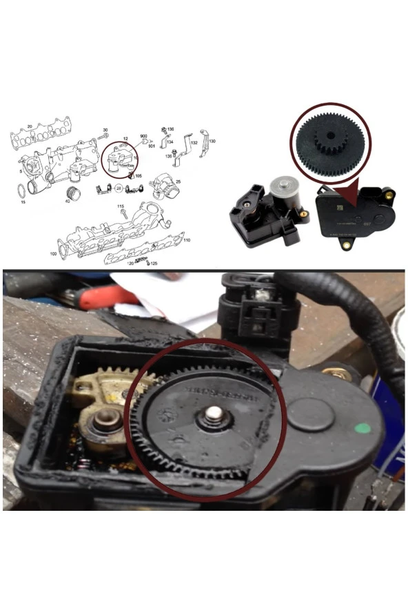 HYUNDAI Sonata Egr Dişlisi Çap 110mm 1 Adet - Resim 2