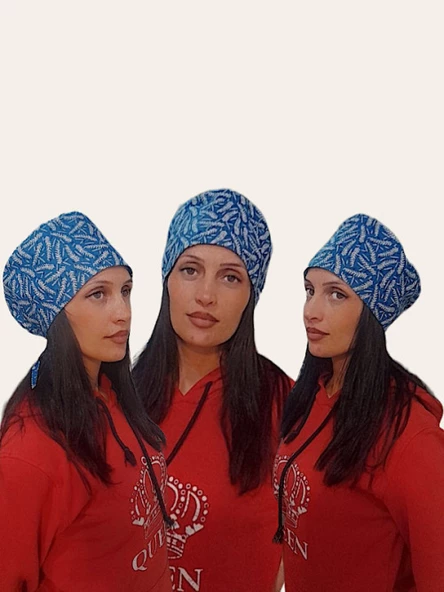 Cerrahi Bone Lastikli Ve Bagcıklıdır Hastane Bonesi - 3