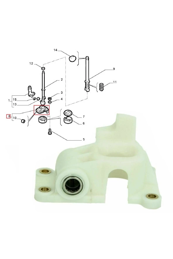 FIAT Palio Vites Kol Burcu C-513 Şanzıman 1997-2008 7085737