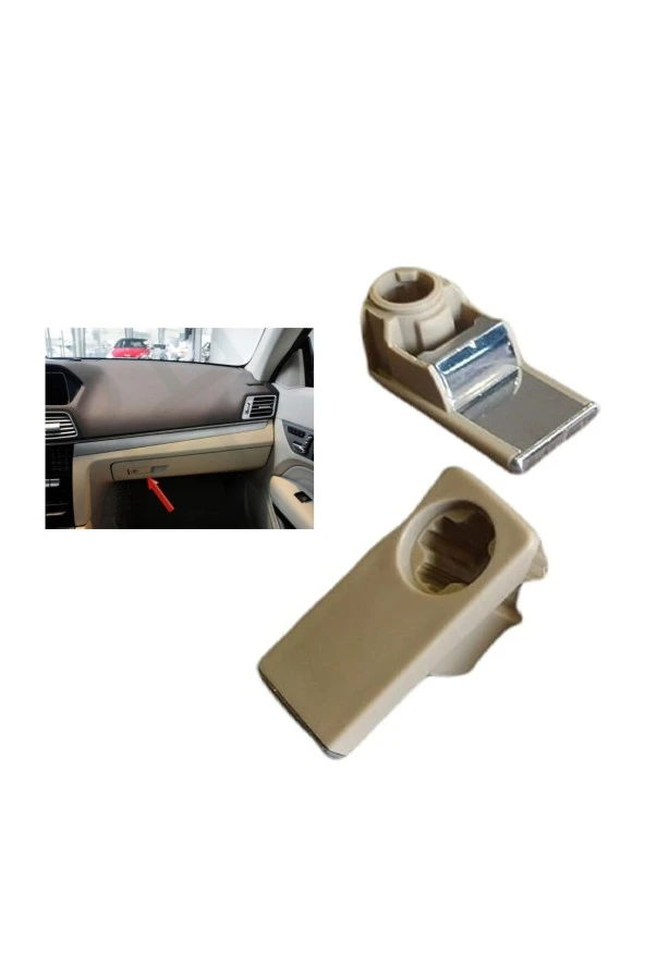 Mercedes E Class W212 Torpido Mandal Kilit Delik Parçası 10-2016 - 2