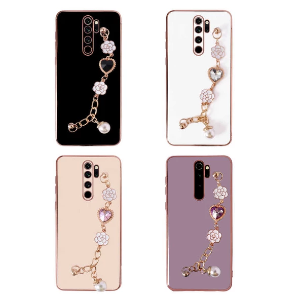 Xiaomi Redmi Note 8 Pro Kılıf El Tutamaçlı Taka Kapak - 7