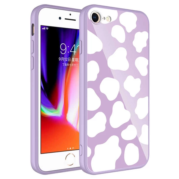 Apple iPhone SE 2020 Kılıf Kamera Korumalı Desenli Sert Silikon Kapak - 3