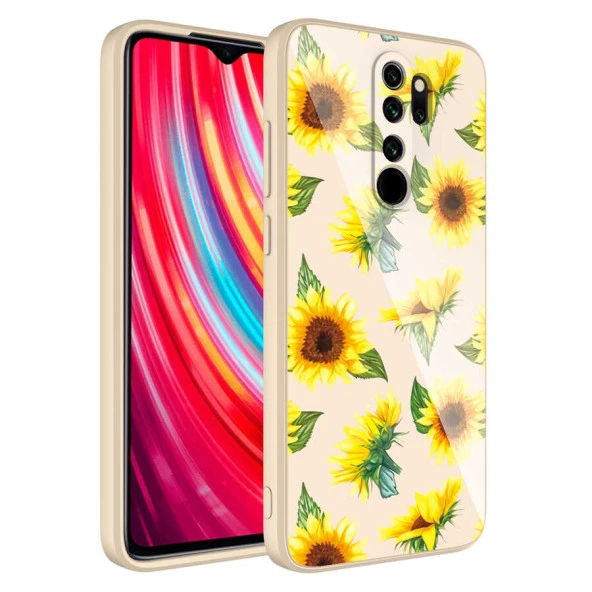 Xiaomi Redmi Note 8 Pro Kılıf Kamera Korumalı Desenli Sert Silikon Kapak - 5