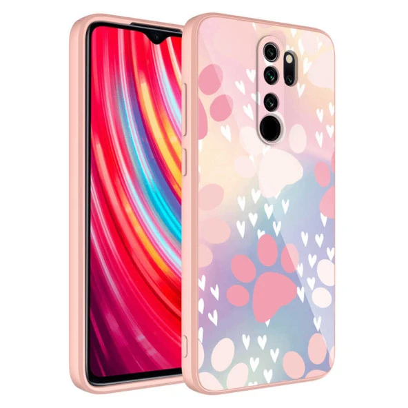 Xiaomi Redmi Note 8 Pro Kılıf Kamera Korumalı Desenli Sert Silikon Kapak - 8