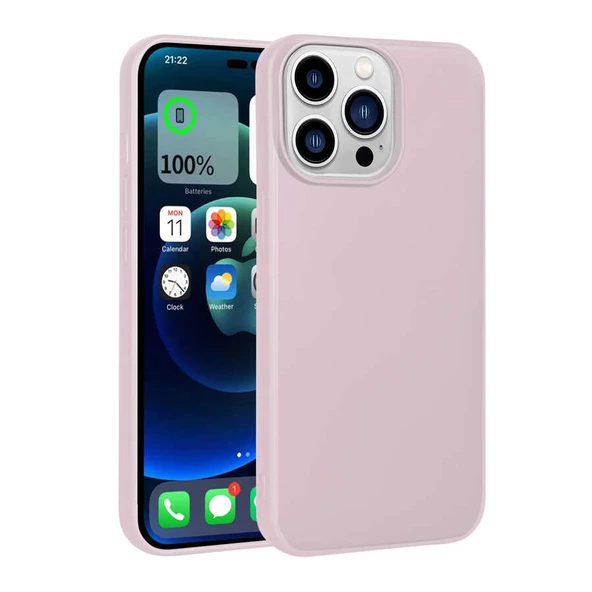 Apple iPhone 14 Pro Max Kılıf Soft Mat Premier Case Kapak