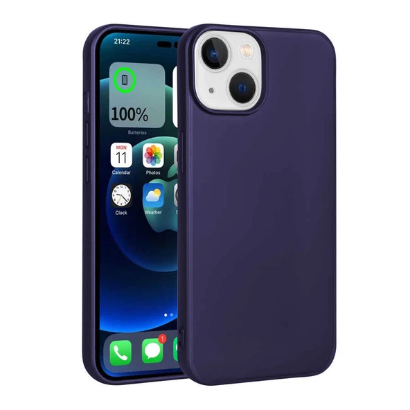 Apple iPhone 14 Plus Kılıf Soft Mat Premier Case Kapak