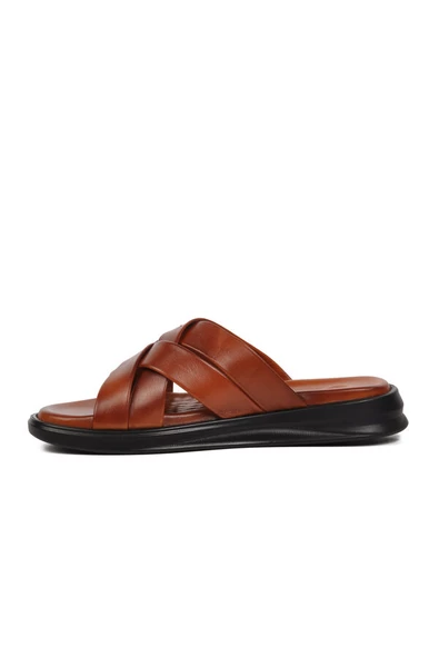 Aspor Taba Hakiki Deri Erkek Terlik - 2