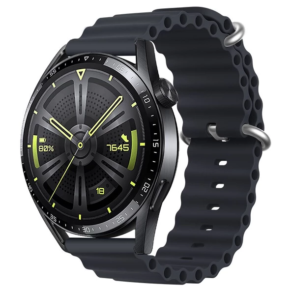 Xiaomi Redmi Watch 5 Active/Lite Haylou Solar LS05 Kordon Ocean Silikon Kordon 22mm - 9